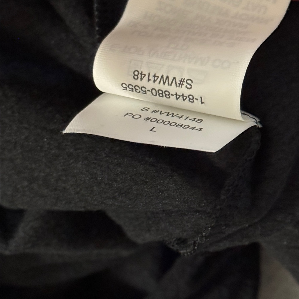 Vuori Size Large Men’s Ponto Performance Pant Black Heather Workout Training Gym - Picture 7 of 12